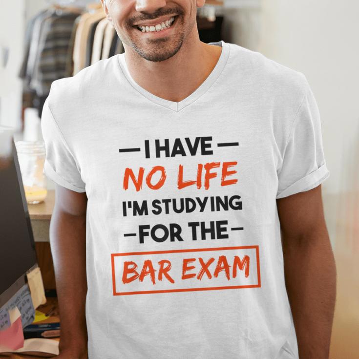 Bar Exam Tee Shirt Law School Graduation Men's V-Neck T-Shirt