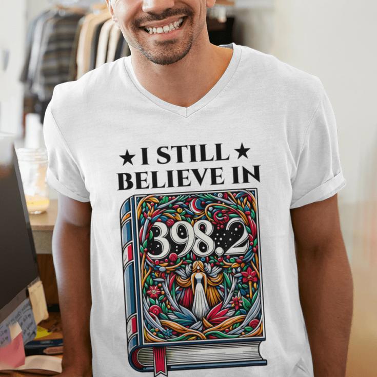 I Still Believe In 3982 Section Fairy Tale Book Lover Men's V-Neck T-Shirt
