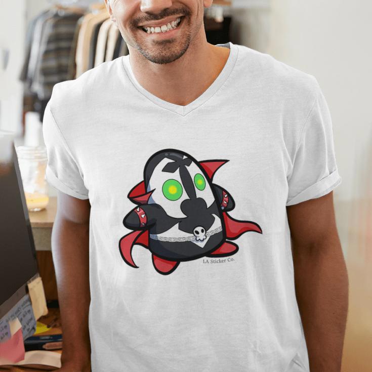 BODO Spawn Character Comic Book Shirt Premium Tri-Blend Men's V-Neck T-Shirt