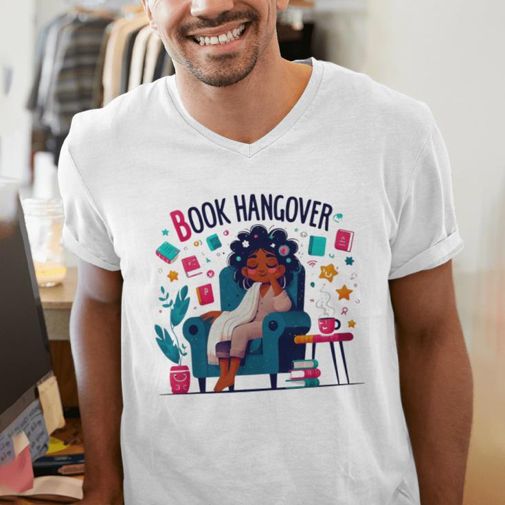 Book Lover Graphic Tee Book Hangover Premium Tri-Blend Men's V-Neck T-Shirt Book Lover Graphic Tee Book Hangover Premium Tri-Blend Men's V-Neck T-Shirt