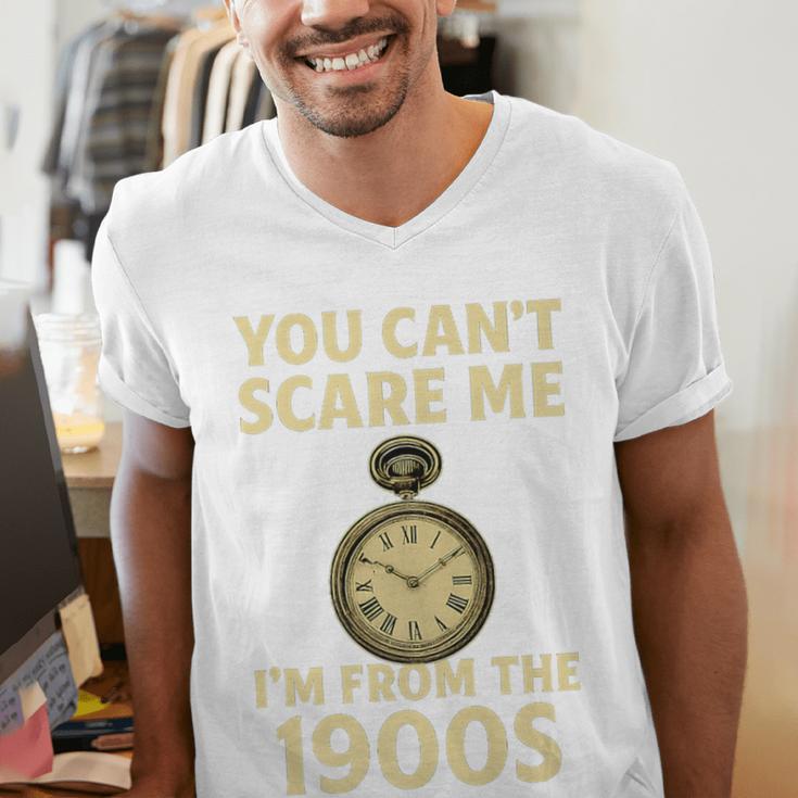 You Can't Scare Me I'm From The 1900s Vintage Pocket Watch Premium Men's V-Neck T-Shirt You Can't Scare Me I'm From The 1900s Vintage Pocket Watch Premium Men's V-Neck T-Shirt