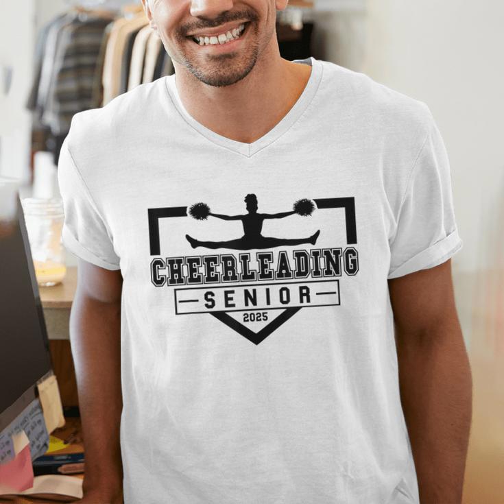 Cheerleading Senior Night Cheer Senior 2025 Graduation 30 Men's V-Neck T-Shirt