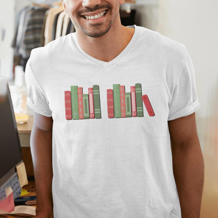 Christmas Book 67 If You Know You Know 67 Meme Teacher Men's V-Neck T-Shirt