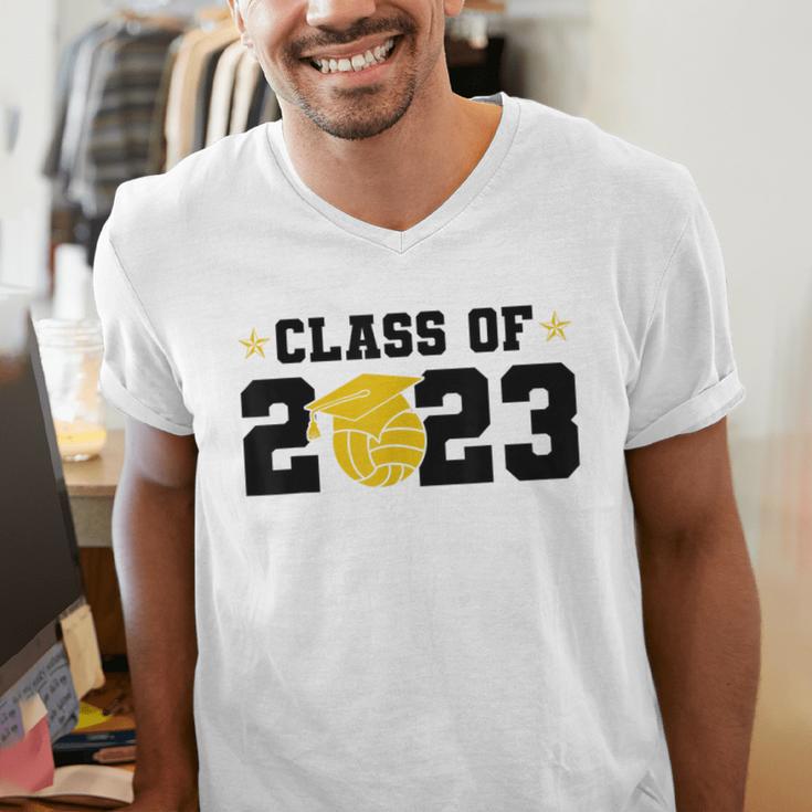 Class Of 2023 Graduation Waterpolo Senior 2023 Men's V-Neck T-Shirt