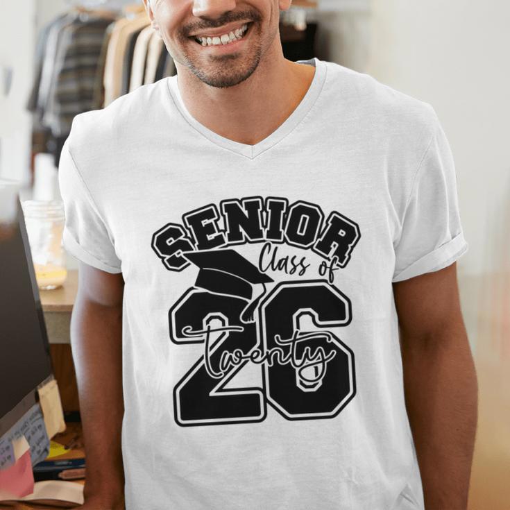 Class Of 2026 Senior 2026 Graduation Men's V-Neck T-Shirt