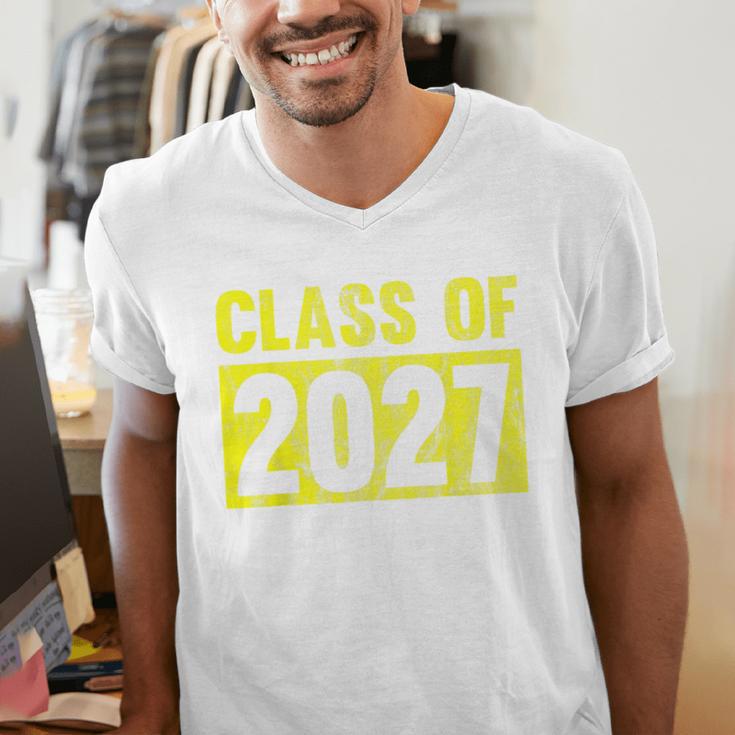 Class Of 2027 Future Graduation Tee T-Shirt Men's V-Neck T-Shirt