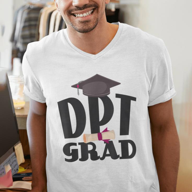 Doctor Of Physical Therapy DPT Graduation Therapist Men's V-Neck T-Shirt