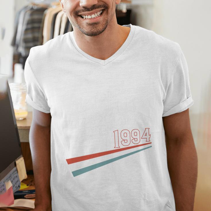 Freeze Tag 90s Nostalgia Premium Tri-Blend Men's V-Neck T-Shirt