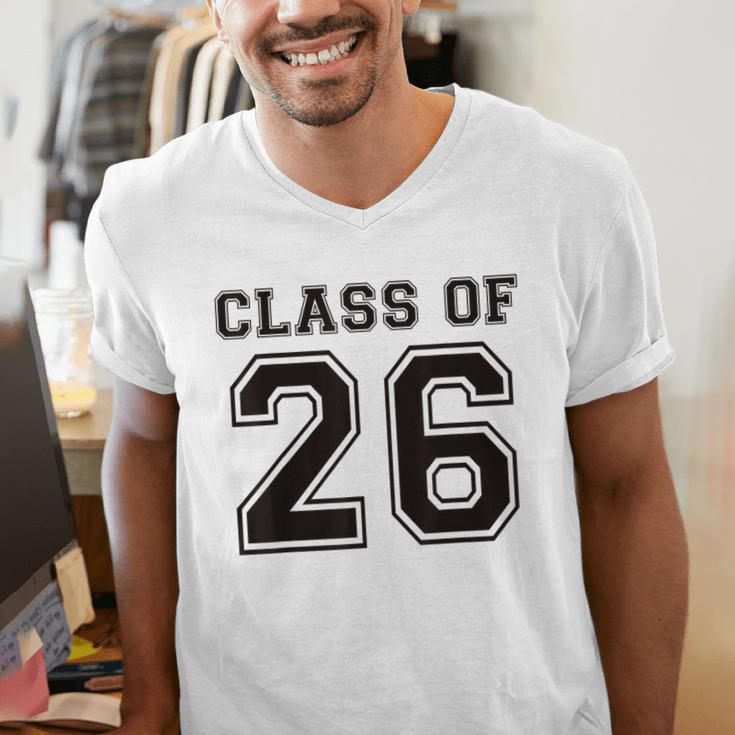 Freshman Class Of 2026 High School Senior Graduation Men's V-Neck T-Shirt
