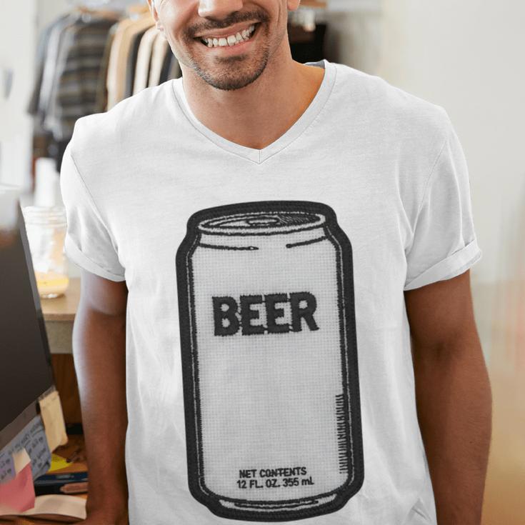 Generic Beer 1980s 80s Nostalgia Premium Tri-Blend Men's V-Neck T-Shirt