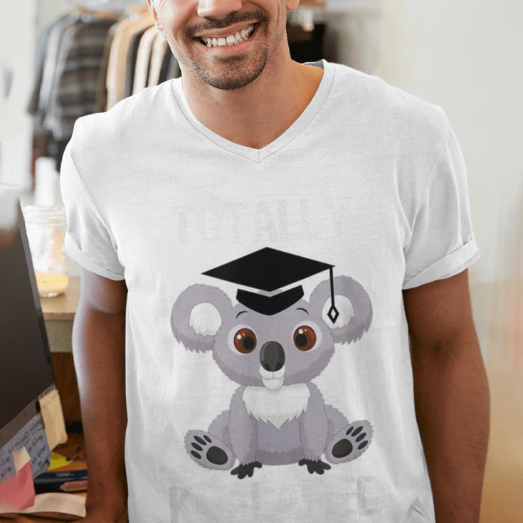 Graduation 2019 Shirts Totally Koalafied Sen19r Shirt Koala Men's V-Neck T-Shirt