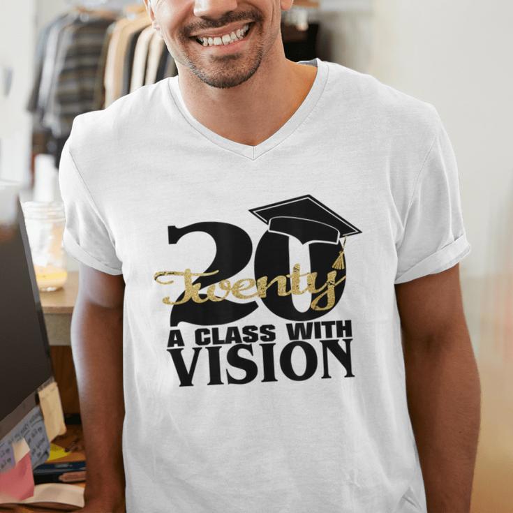 Graduation 2020 A Class With Vision Men's V-Neck T-Shirt