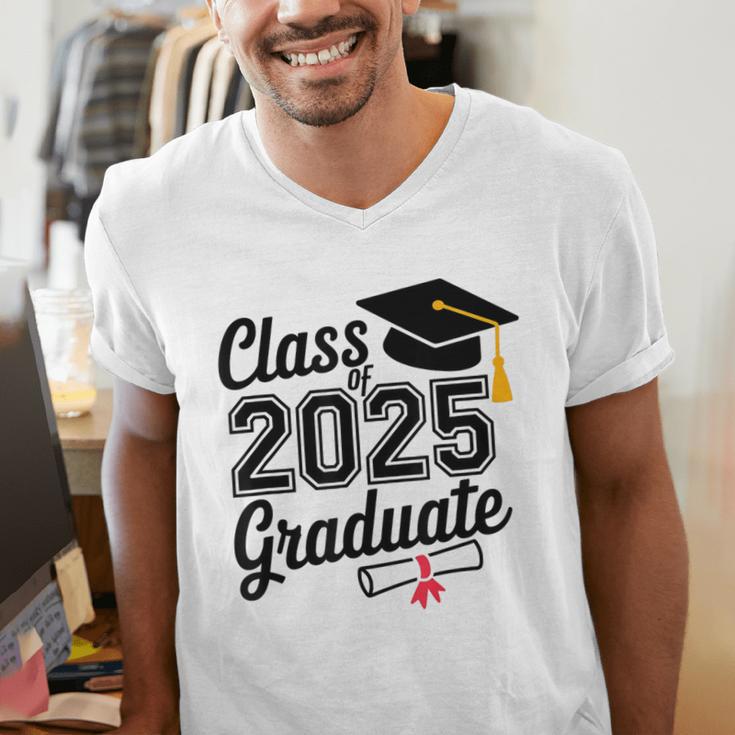 Graduation 2025 Senior 2025 Class Of 2025 Graduate Men's V-Neck T-Shirt
