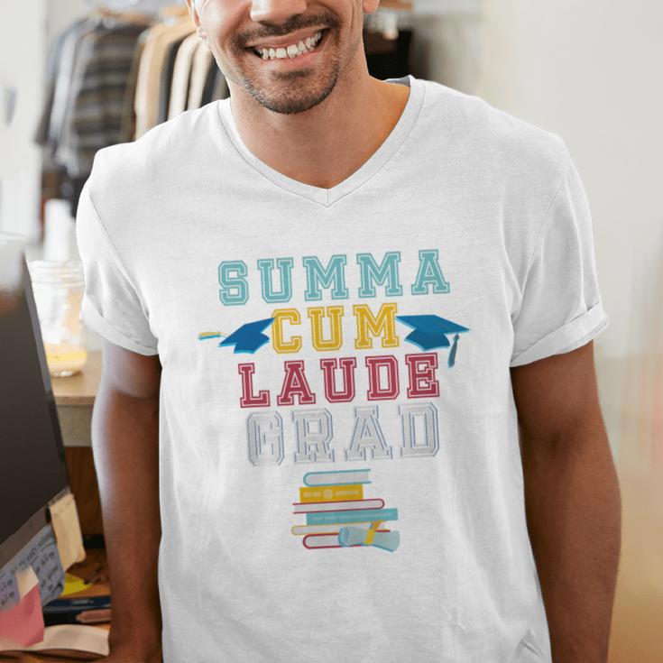 Graduation Summa Cum Laude College Honors Men's V-Neck T-Shirt