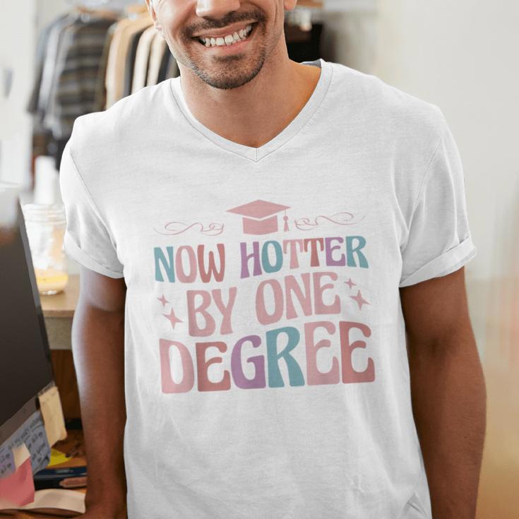 Now Hotter By One Degree Graduation Men's V-Neck T-Shirt