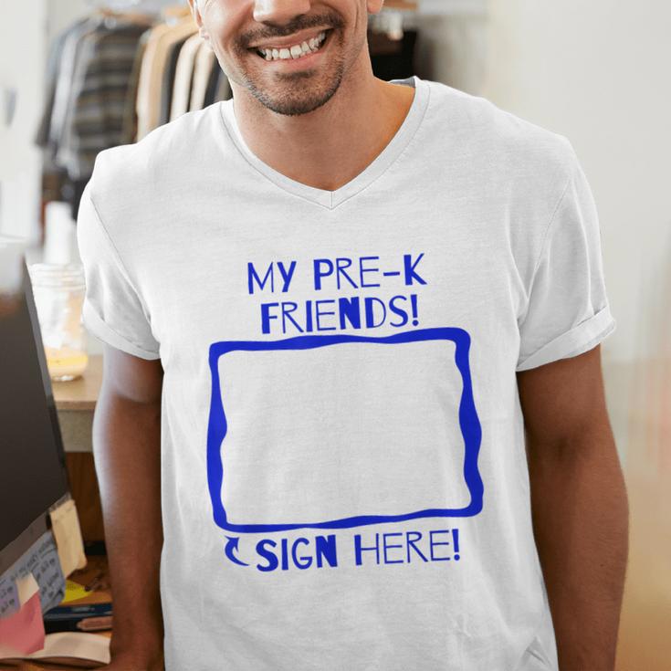 Interactive Preschool GraduationShirt Men's V-Neck T-Shirt