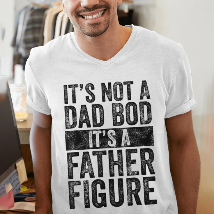 It's Not A Dad BOD It's A Father Figure Vintage Joke Men's V-Neck T-Shirt