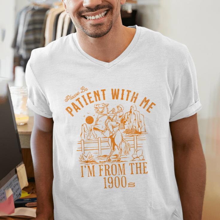 Joke Please Be Patient With Me I'm From The 1900s Tee Men's V-Neck T-Shirt