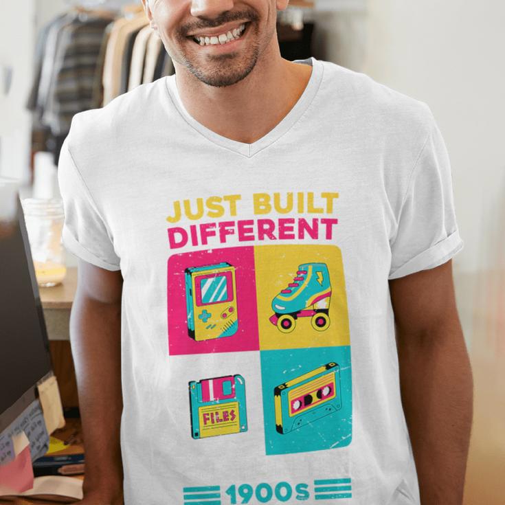 Just Built Different I'M From The 1900S Retro Premium Men's V-Neck T-Shirt