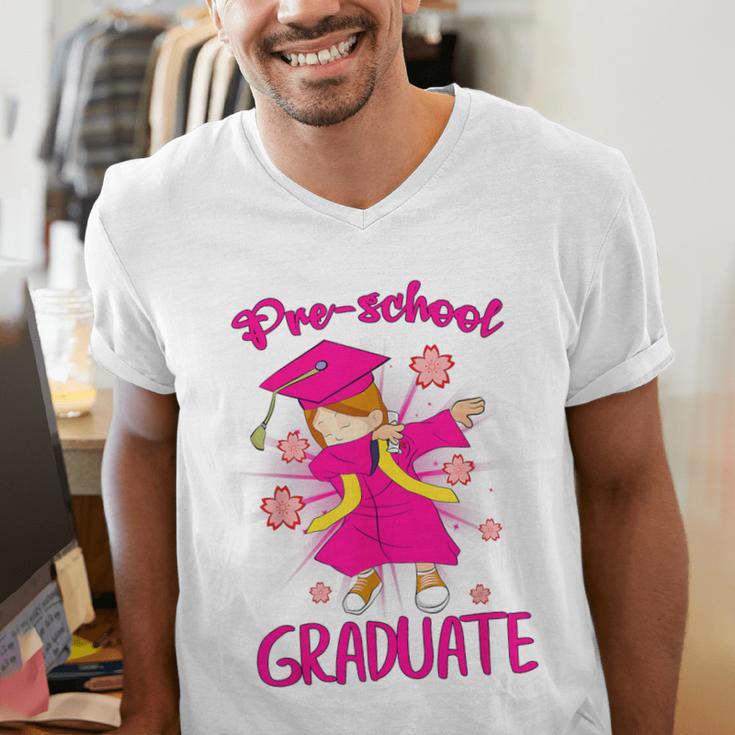 Kids Preschool Graduate 2018 Graduation Pre-K Men's V-Neck T-Shirt