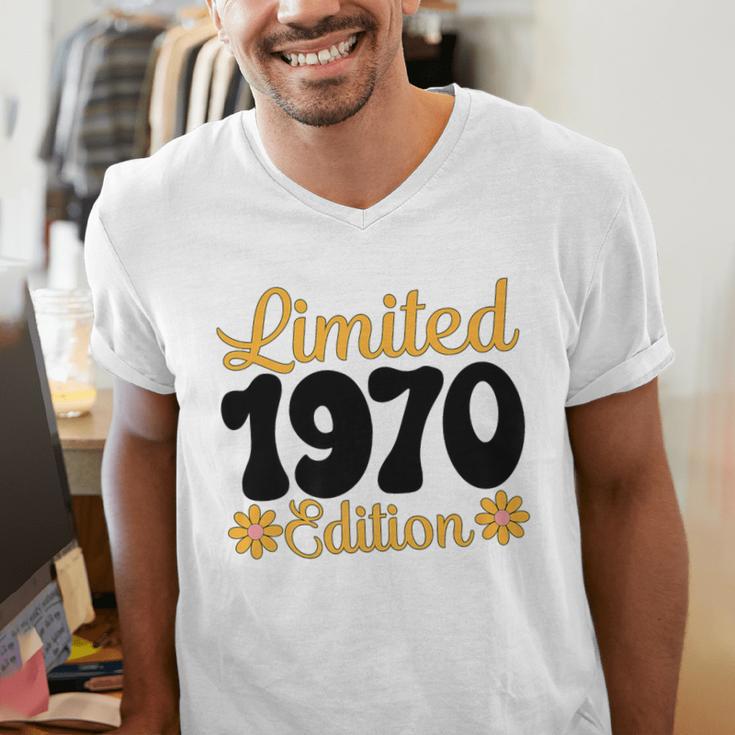 Limited 1970 Edition Retro Vintage 70s Nostalgia Premium Men's V-Neck T-Shirt