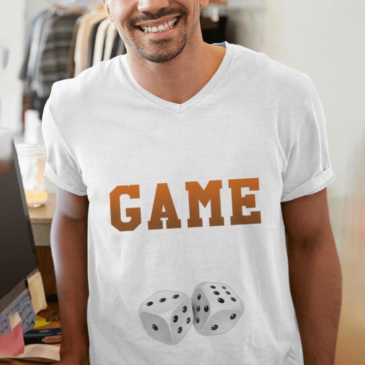 I Love Game Nights Host And Maybe 3 People Introvert Men's V-Neck T-Shirt