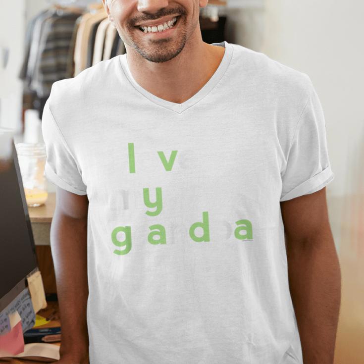 I Love My Grandpa Shirt For Boys Dad Papa Fathers Day Tee Men's V-Neck T-Shirt I Love My Grandpa Shirt For Boys Dad Papa Fathers Day Tee Men's V-Neck T-Shirt
