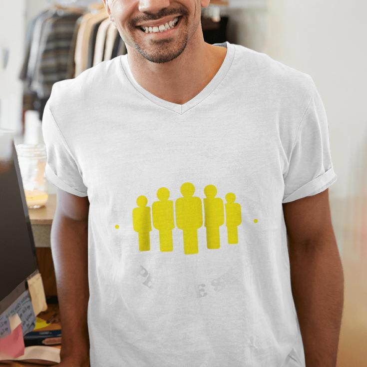 Overestimating Skills Introvert For Workers Raglan Baseball Tee Men's V-Neck T-Shirt Overestimating Skills Introvert For Workers Raglan Baseball Tee Men's V-Neck T-Shirt