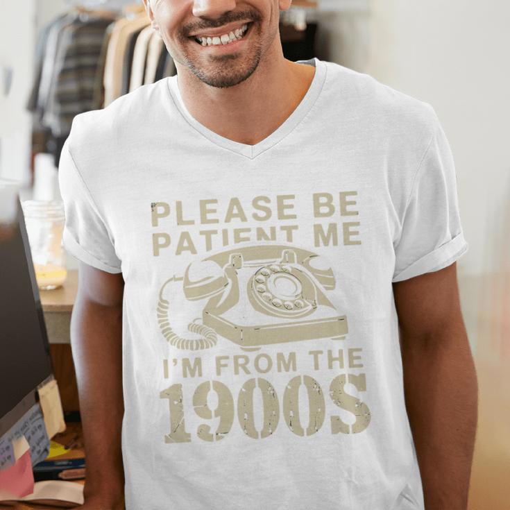 Patient Me I'm From The 1900s Premium Men's V-Neck T-Shirt