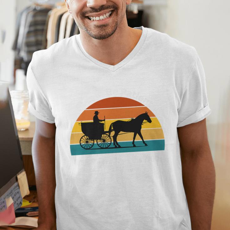 Please Be Patient With Me I'm From The 1900s Apparel Premium Men's V-Neck T-Shirt