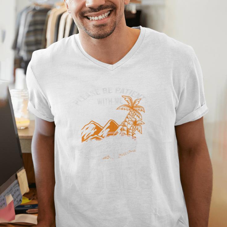 Please Be Patient I'm From The 1900s Classic Car Premium Men's V-Neck T-Shirt Please Be Patient I'm From The 1900s Classic Car Premium Men's V-Neck T-Shirt