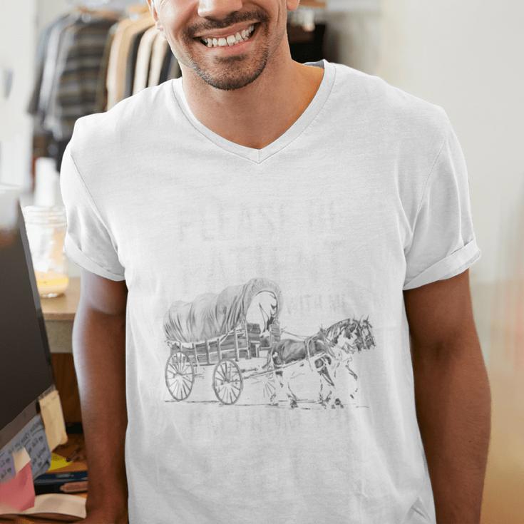 Please Be Patient With Me I'm From The 1900s Middle Aged Men's V-Neck T-Shirt