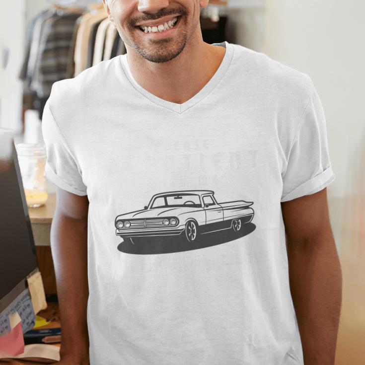 Please Be Patient With Me I'm From The 1900s Old Car Premium Men's V-Neck T-Shirt Please Be Patient With Me I'm From The 1900s Old Car Premium Men's V-Neck T-Shirt