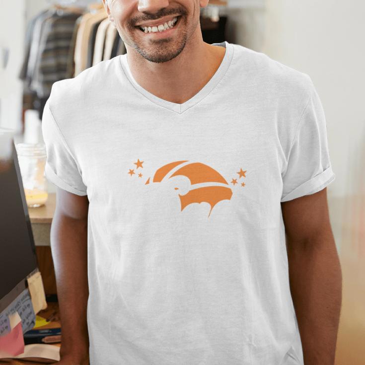 Proud Dad Of A 2025 Senior Basketball Graduation Men's V-Neck T-Shirt
