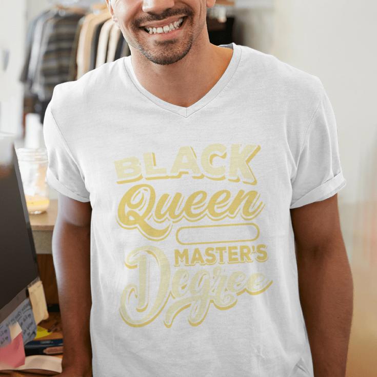 Queen Proud Masters Graduation Men's V-Neck T-Shirt
