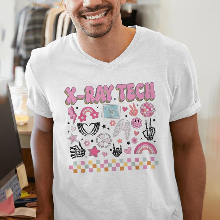 Radiology RAD Tech CT MRI Xray Tech Graduation Radiologist Men's V-Neck T-Shirt