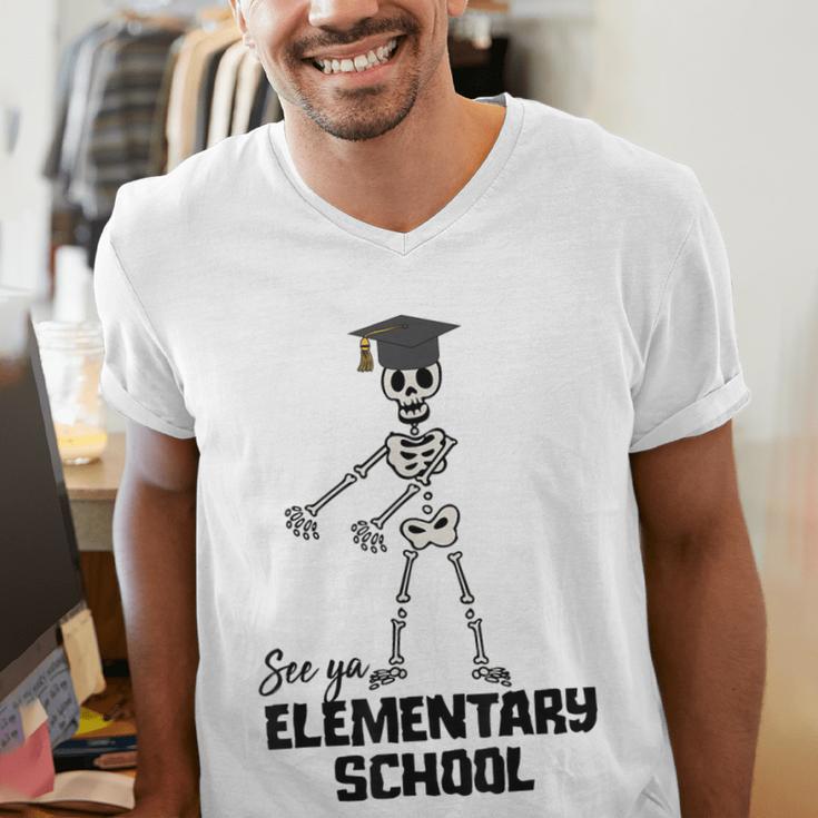 See Ya Elementary School Shirt Cool Graduation Tee Men's V-Neck T-Shirt