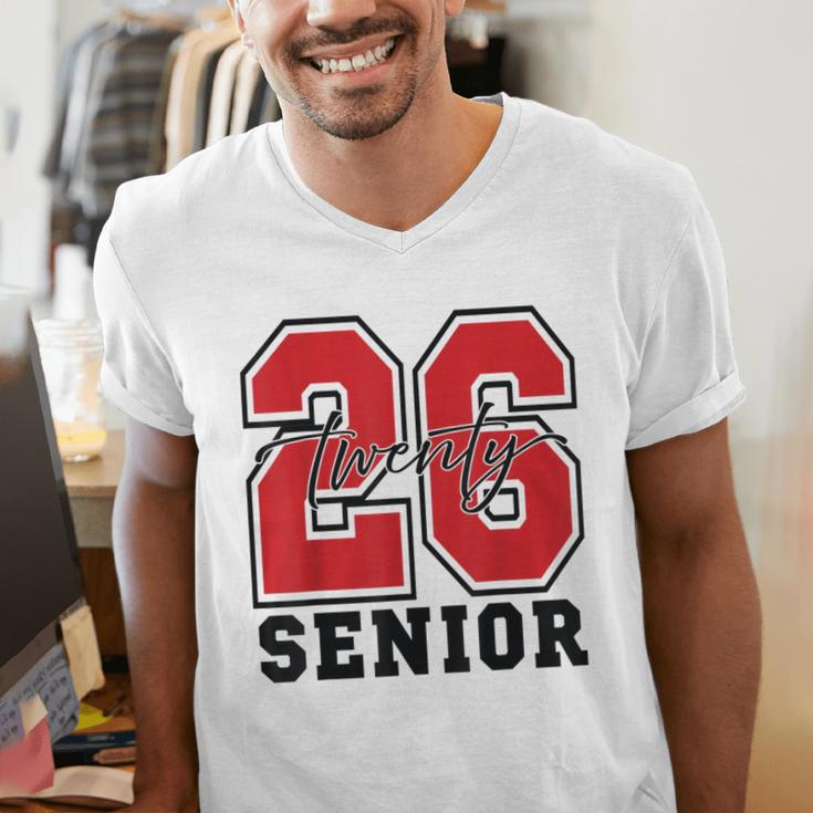 Senior 2026 Class Of 2026 School Graduation 2026 Merch Men's V-Neck T-Shirt