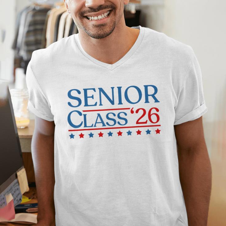 Senior 2026 Class Of 2026 Seniors Graduation 2026 USA Men's V-Neck T-Shirt