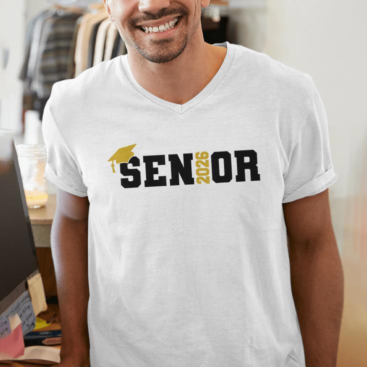 Senior 2026 Graduation 2026 Class Senior 2026 Grad Men's V-Neck T-Shirt