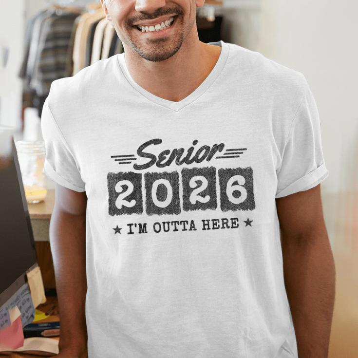 Senior Class Of 2026 Senior Graduation 2026 Senior 2026 Men's V-Neck T-Shirt