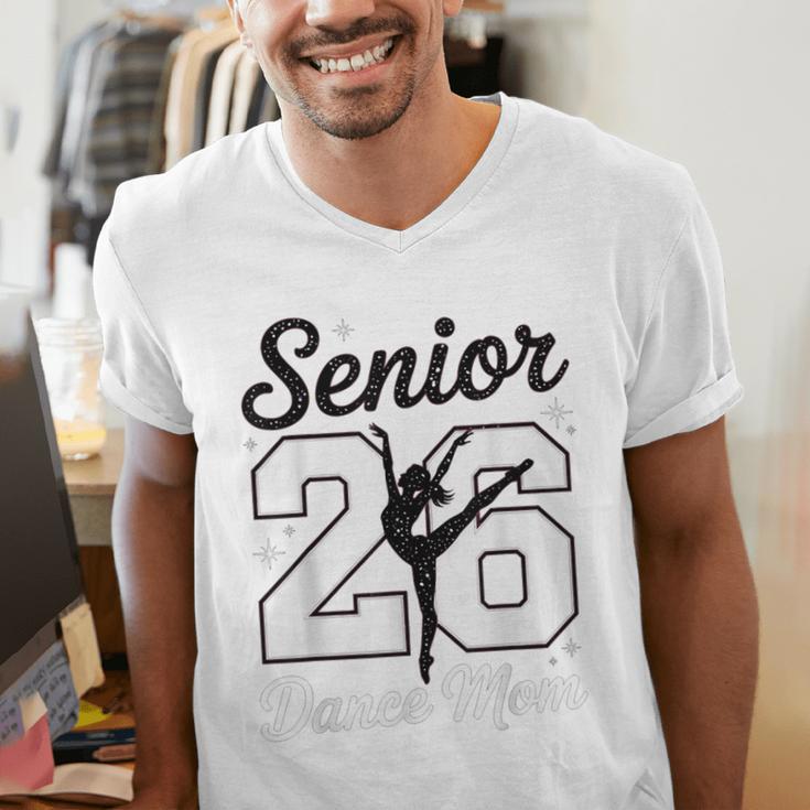 Senior Dance Mom Class Of 2026 Dancer Daughter Graduation Men's V-Neck T-Shirt