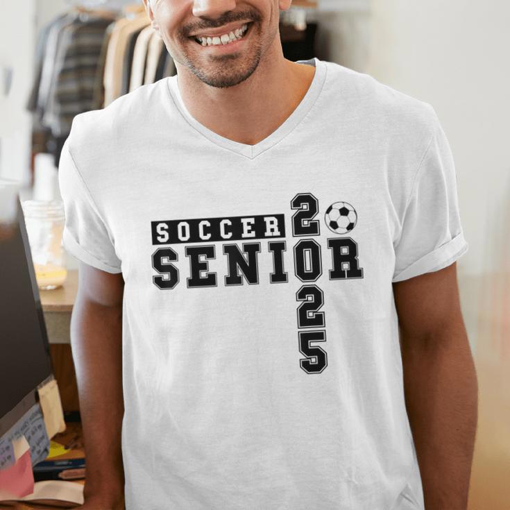 Soccer Senior Night Soccer Senior 2025 Graduation 26 Men's V-Neck T-Shirt