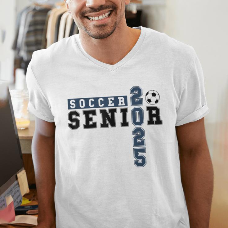 Soccer Senior Night Soccer Senior 2025 Graduation 28 Men's V-Neck T-Shirt