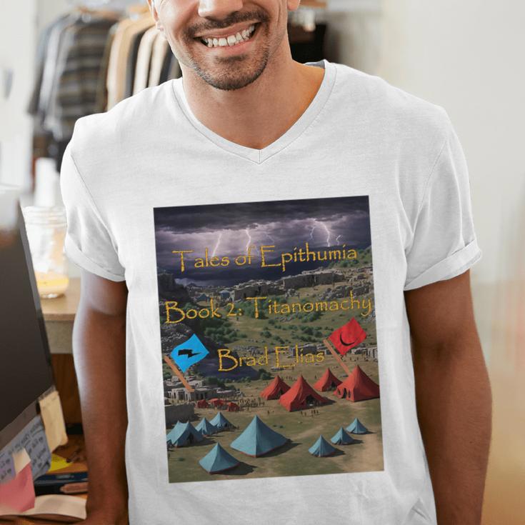 Tales Of Epithumia Book 2 Premium Tri-Blend Men's V-Neck T-Shirt Tales Of Epithumia Book 2 Premium Tri-Blend Men's V-Neck T-Shirt