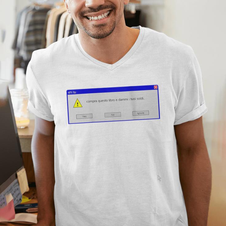 Windows Xp Error Men's V-Neck T-Shirt