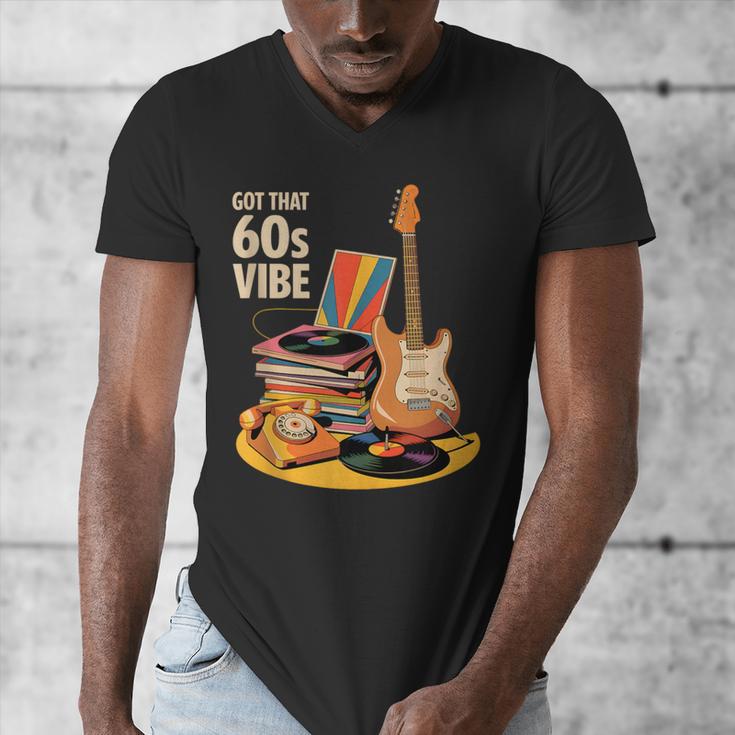 1960s 60s Reunion Nostalgia Memories Music School Grew Up Men's V-Neck T-Shirt 1960s 60s Reunion Nostalgia Memories Music School Grew Up Men's V-Neck T-Shirt