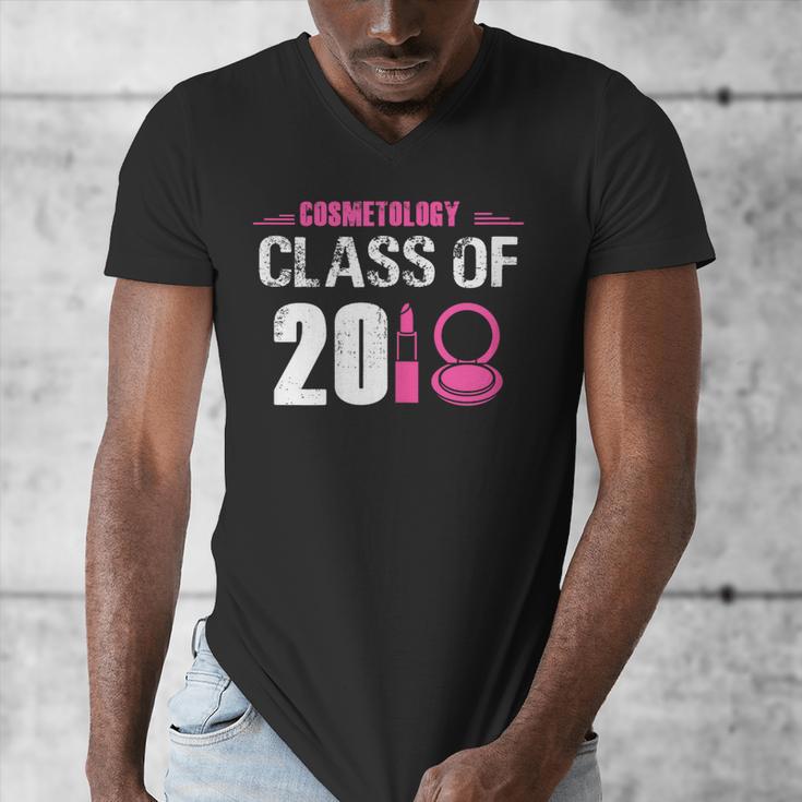 2018 Cosmetology Graduation Shirt Makeup Artist Men's V-Neck T-Shirt