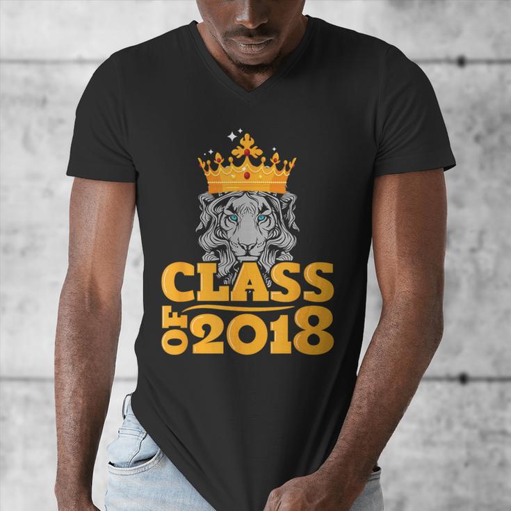 2018 Graduation Class Of 2018 KingShirt Men's V-Neck T-Shirt