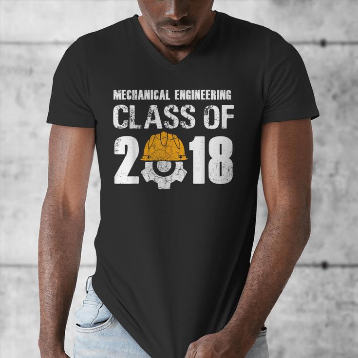 2018 Mechanical Engineering Graduation Shirt Mechanic Men's V-Neck T-Shirt